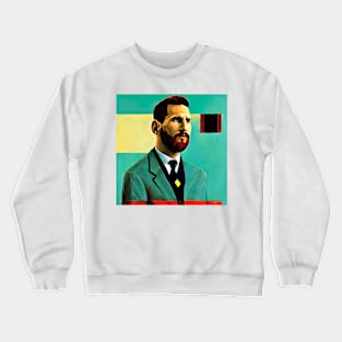 Messi  in suit Crewneck Sweatshirt